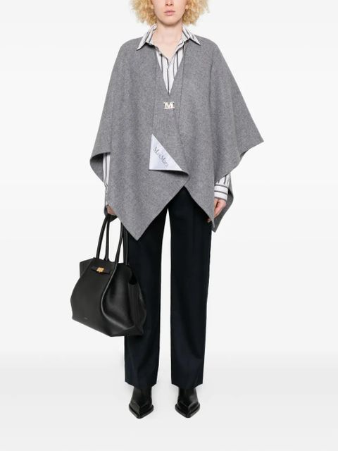 Max Mara open-front cape - Grey - zdjęcie produktu nr 2