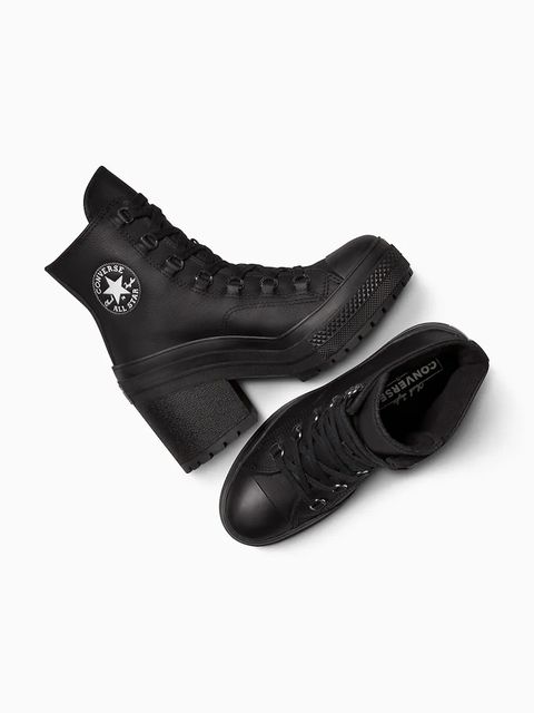 Converse trampki Chuck 70 De Luxe Heel kolor czarny na słupku A15514C