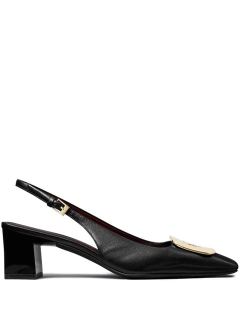 Tory Burch Georgia 55m slingback pumps - Black - zdjęcie produktu nr 1