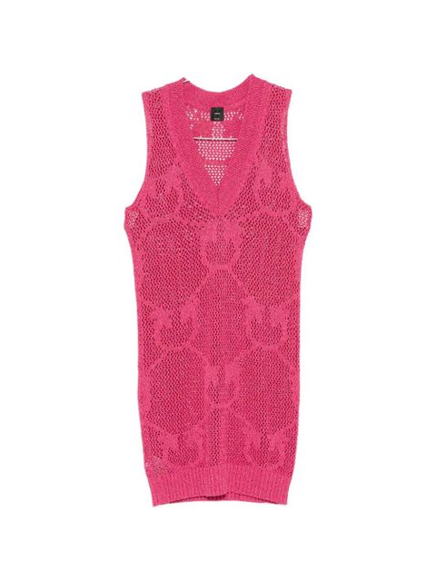 PINKO V-neck mini dress - zdjęcie produktu nr 1