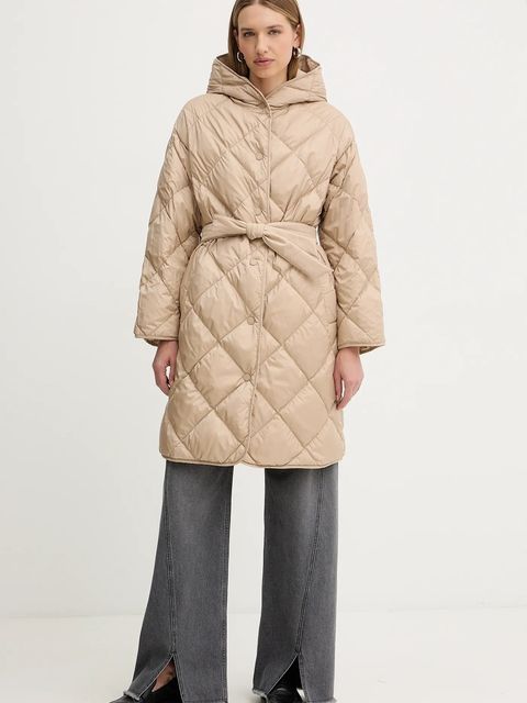 Weekend Max Mara kurtka BANFY kolor beżowy przejściowa 2525496042600