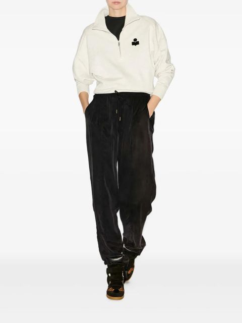 MARANT ÉTOILE Zaylee trousers - Black