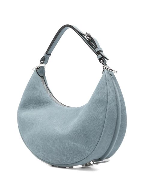 FENDI small Fendigraphy leather tote bag - Blue