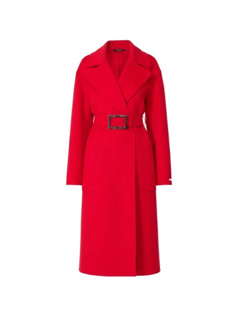 Sportmax belt coat - Red - zdjęcie produktu nr 1