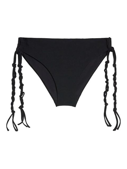 Jil Sander Tangle braided-trim bikini bottoms - Black - zdjęcie produktu nr 1