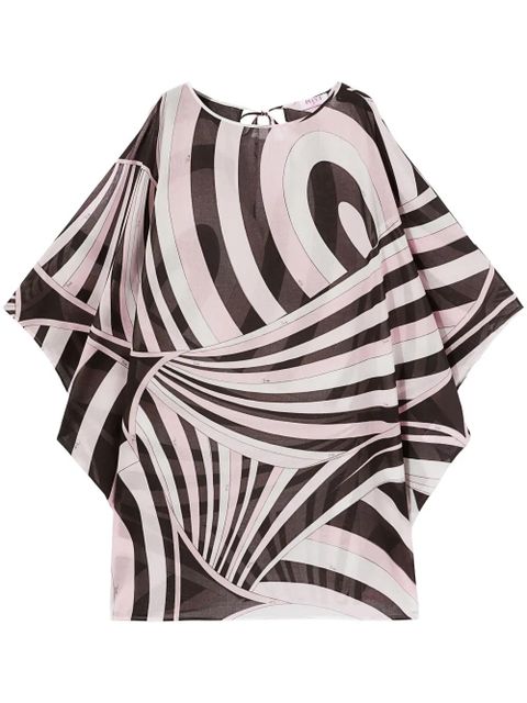 PUCCI Iride-print kaftan - Brown - zdjęcie produktu nr 1