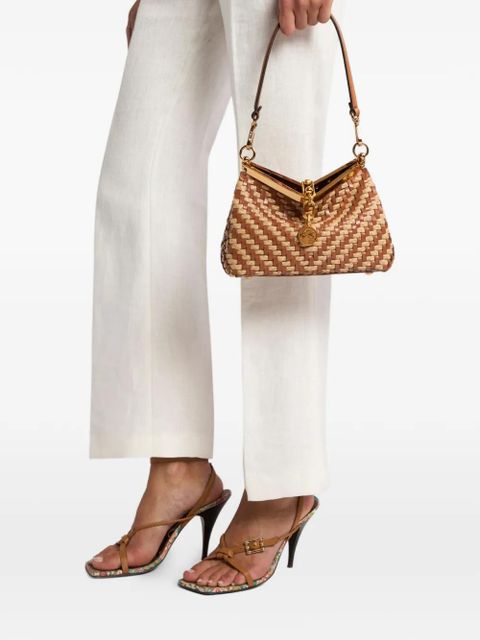 ETRO small Vela woven shoulder bag - Brown - zdjęcie produktu nr 2