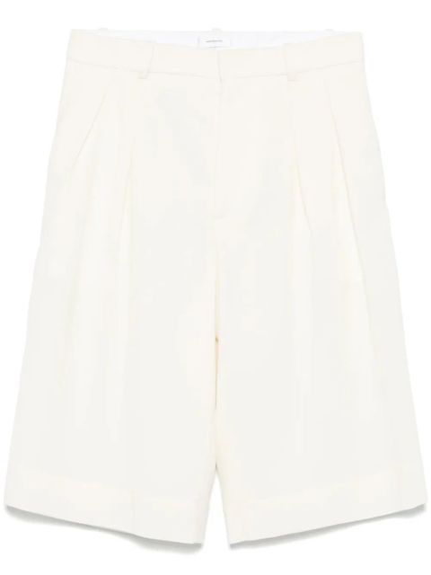 WARDROBE.NYC low-waist shorts - Neutrals - zdjęcie produktu nr 1