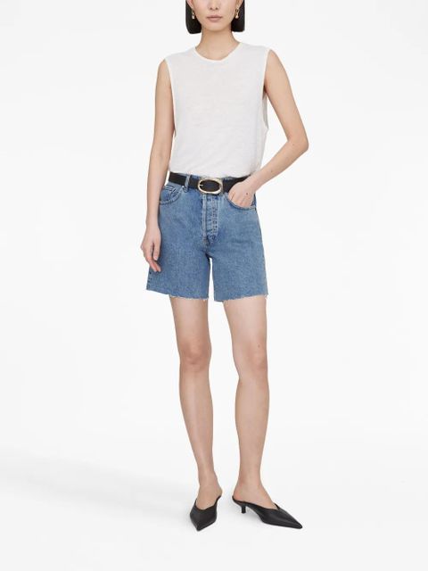 ANINE BING Kat denim shorts - Blue - zdjęcie produktu nr 2