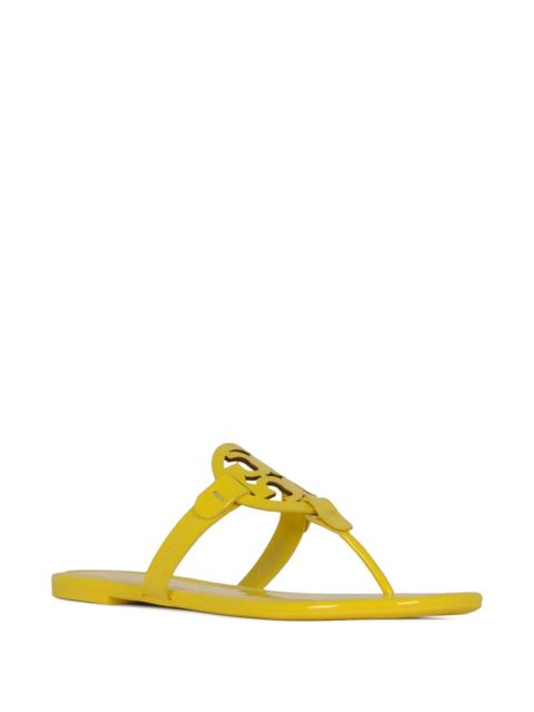 Tory Burch Miller leather sandals - Yellow