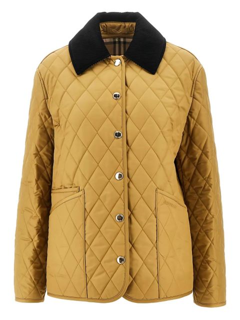 Burberry quilted-pattern jacket - Yellow - zdjęcie produktu nr 1