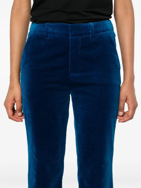 Zadig&Voltaire flared velvet trousers - Blue
