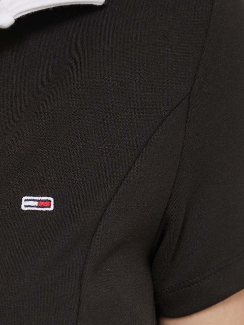 Tommy Jeans sukienka kolor czarny mini dopasowana DW0DW17937