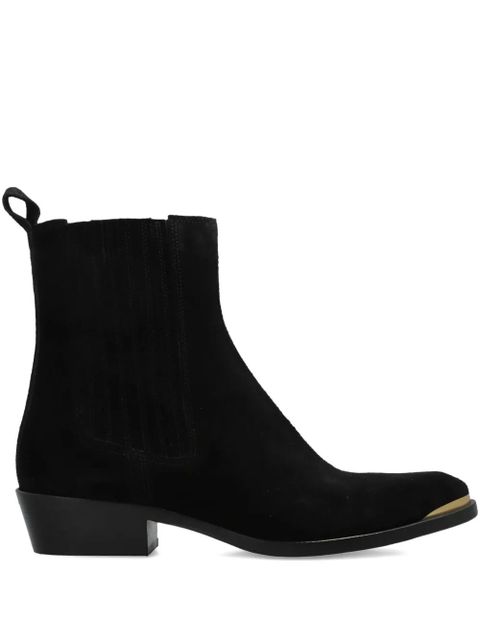 ISABEL MARANT Delano suede ankle boot - Black - zdjęcie produktu nr 1