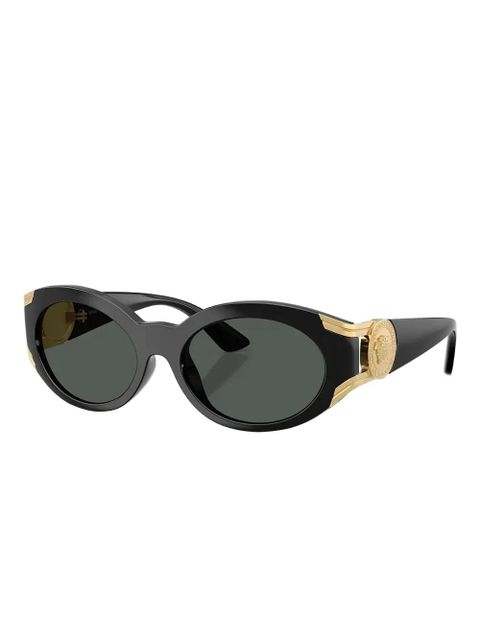 Versace Eyewear Medusa round-frame sunglasses - Black - zdjęcie produktu nr 2