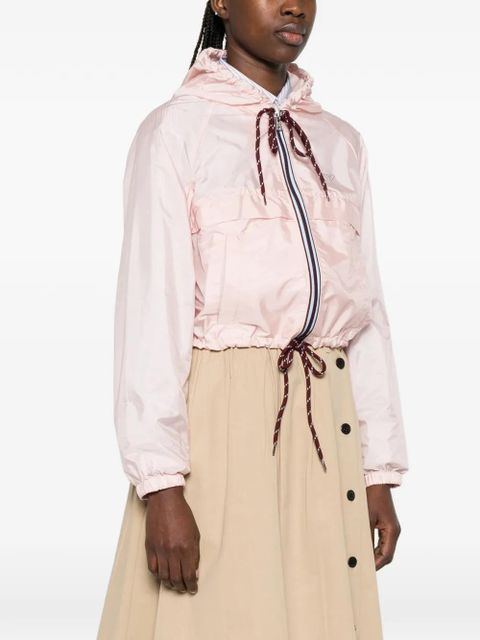 Prada hooded zipped jacket - Pink