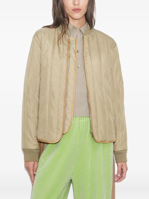 Tory Burch quilted jacket - Neutrals