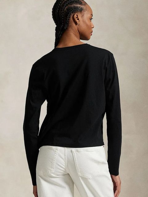 Polo Ralph Lauren longsleeve kolor czarny 211967103 - zdjęcie produktu nr 2