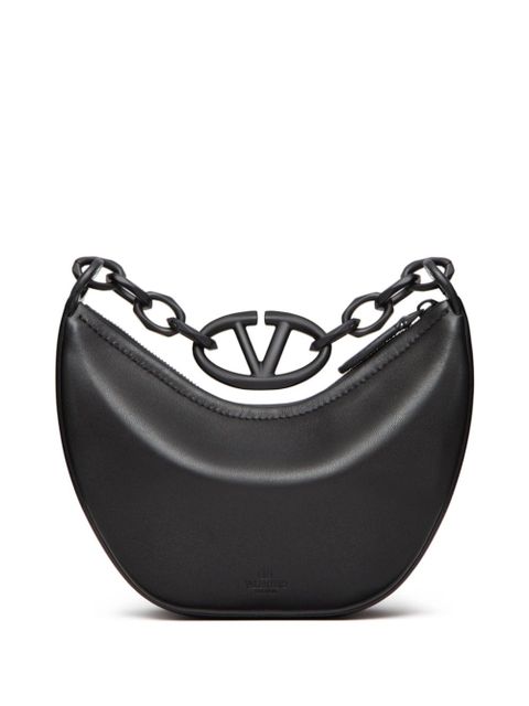 Valentino Garavani mini VLogo Moon Hobo bag - Black - zdjęcie produktu nr 2