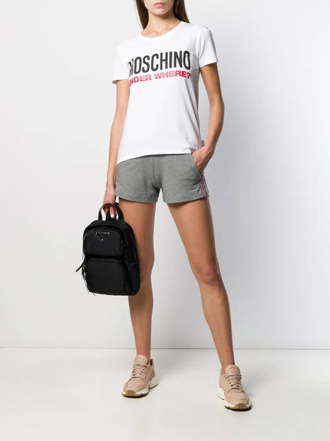 Moschino logo print T-shirt - White - zdjęcie produktu nr 2