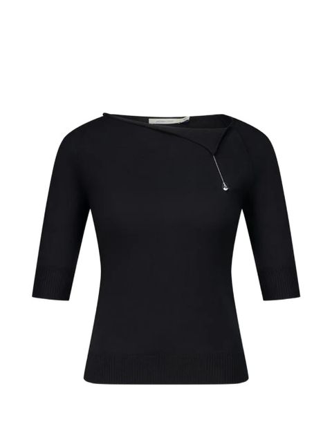 Paloma Wool Cain chain-detail top - Black - zdjęcie produktu nr 1