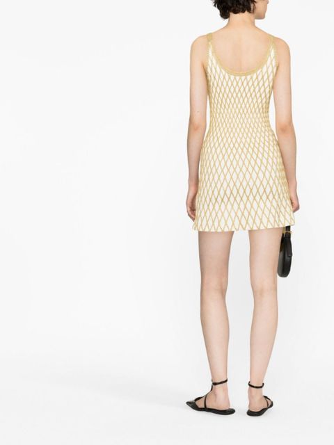 Valentino Garavani scoop-neck sleeveless dress - White - zdjęcie produktu nr 2