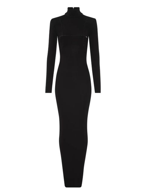 Jean Paul Gaultier long-sleeve cut-out back dress - Black - zdjęcie produktu nr 1
