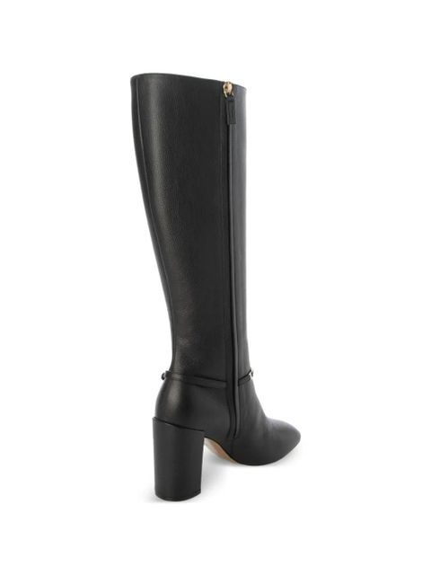 Ferragamo chain-strap boots - Black