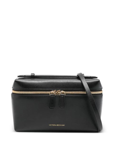 Victoria Beckham top-handle leather cross body bag - Black - zdjęcie produktu nr 1