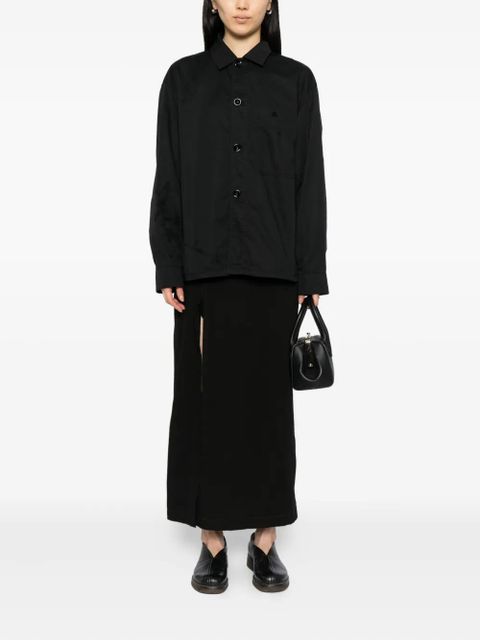 LEMAIRE long-sleeved shirt - Black - zdjęcie produktu nr 2