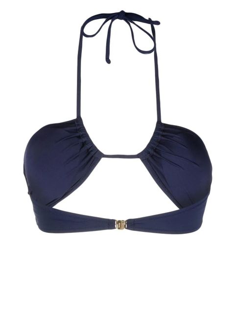 Moschino halterneck bikini top - Blue - zdjęcie produktu nr 2