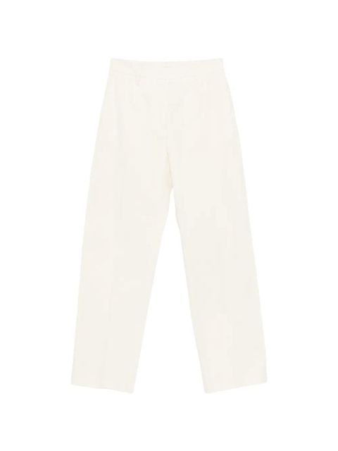 Jil Sander cotton trousers - White - zdjęcie produktu nr 1