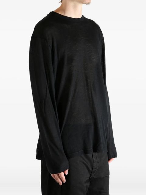 The Row crew-neck T-shirt - Black