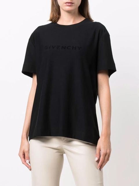Givenchy logo-print short-sleeve T-shirt - Black