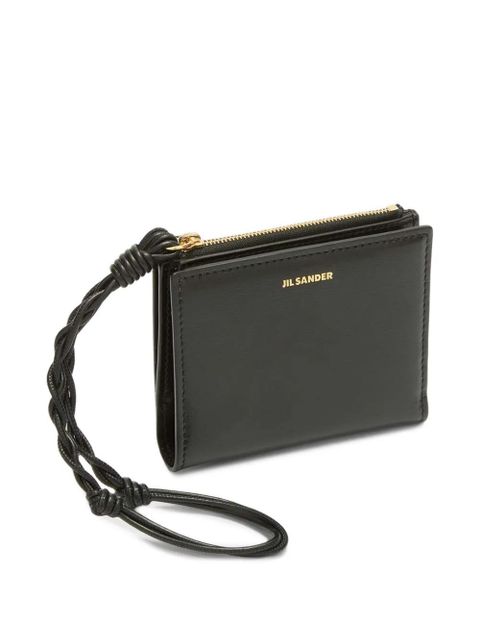 Jil Sander logo-print wallet - Black