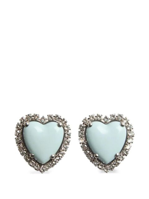 Valentino Garavani Coeur Hyperbole earrings - Silver - zdjęcie produktu nr 1