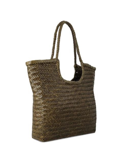 DRAGON DIFFUSION leather tote bag - Green - zdjęcie produktu nr 2