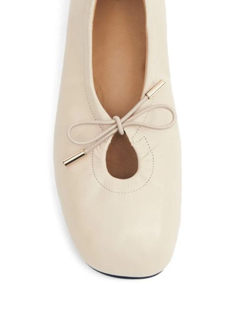 ALOHAS Rosalind bow ballet flats - Neutrals