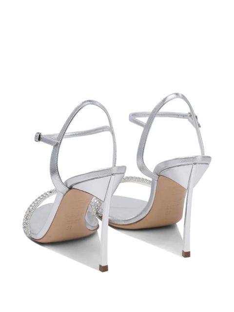 Casadei crystal-embellished sandals - Silver