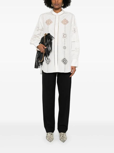 ISABEL MARANT Soeline shirt - White - zdjęcie produktu nr 2