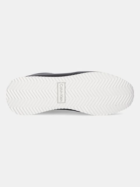 Calvin Klein sneakersy skórzane RUNNER LACE UP - LTH