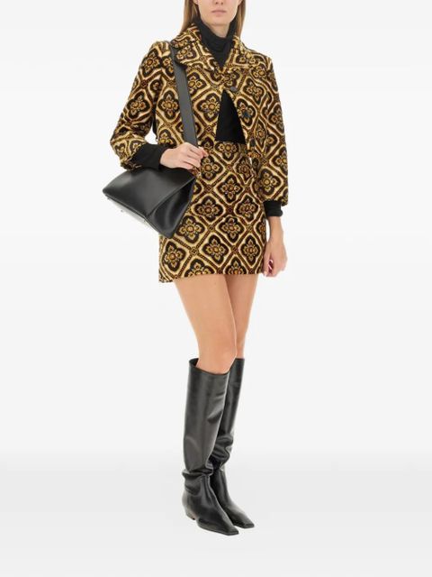 ETRO patterned cropped jacket - Black - zdjęcie produktu nr 2
