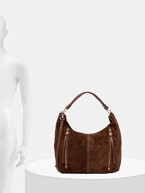 Answear.LAB torebka zamszowa