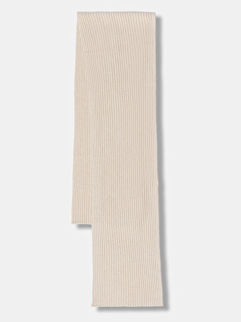 Sisley szalik kolor beżowy gładki 122HSU00E - zdjęcie produktu nr 1