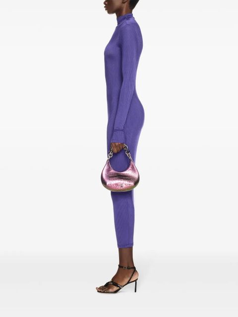 Off-White Hemisphere Croco shoulder bag - Pink - zdjęcie produktu nr 2