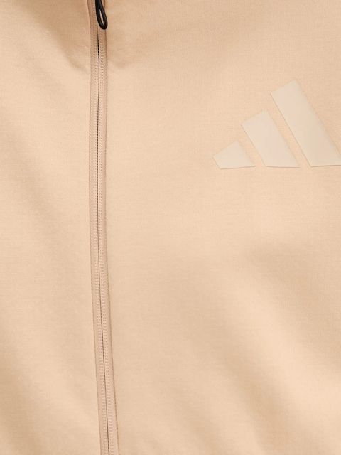 adidas bluza x Z.N.E damska kolor brązowy gładka JW7776