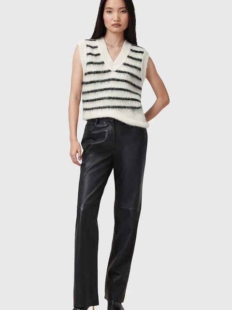 AllSaints kamizelka wełniana RIGA