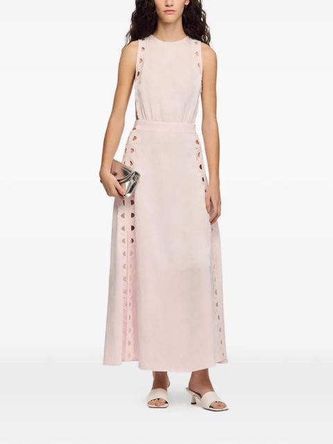 SANDRO cut-out-detail maxi dress - Pink - zdjęcie produktu nr 2