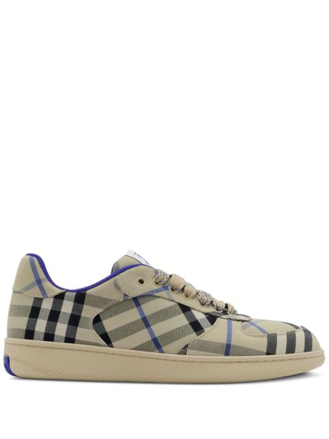 Burberry Terrace checked sneakers - Neutrals - zdjęcie produktu nr 1