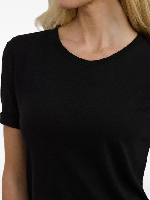 Lauren Ralph Lauren embroidered-logo T-shirt - Black